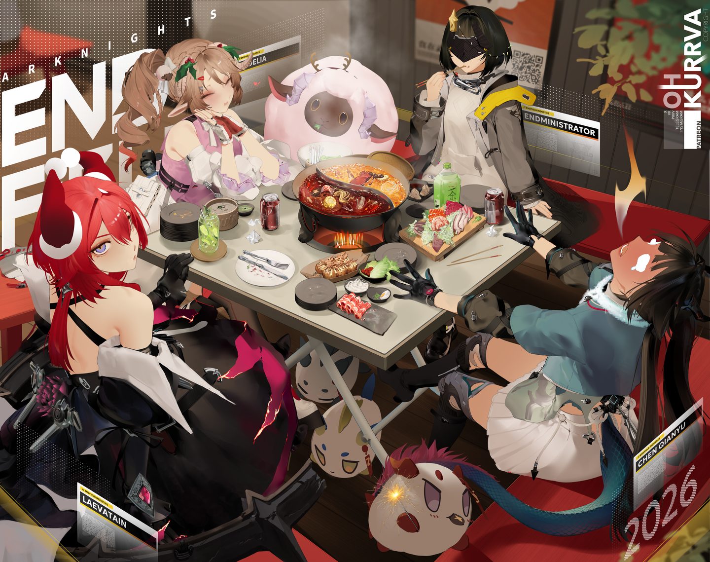 New Year's big art